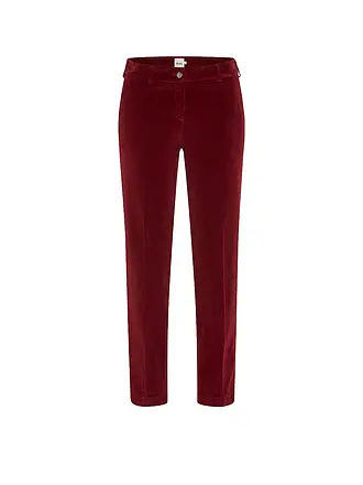 BRAX | Chino 7/8 MARON S | dunkelrot